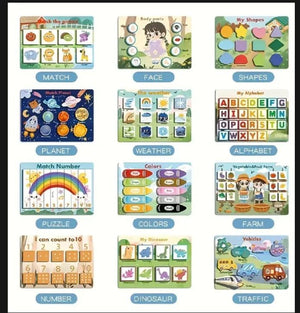 Busy Book - Activity Book for Kids