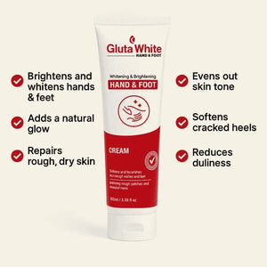 Gluta White - Whitening & Brightening Hand & Foot Cream