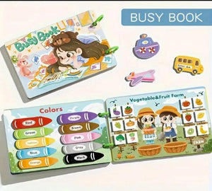 Busy Book - Activity Book for Kids