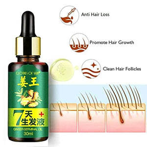 7 Day Ginger Germinal Oil Hair