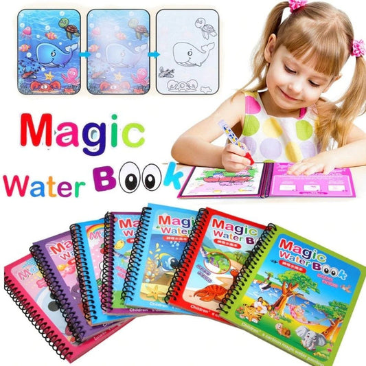 Magic Water Coloring Book Set