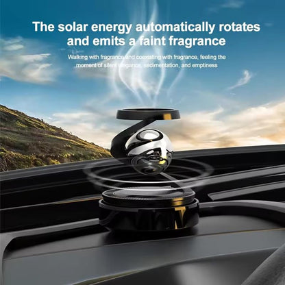 Solar Rotating Ring Car Freshener