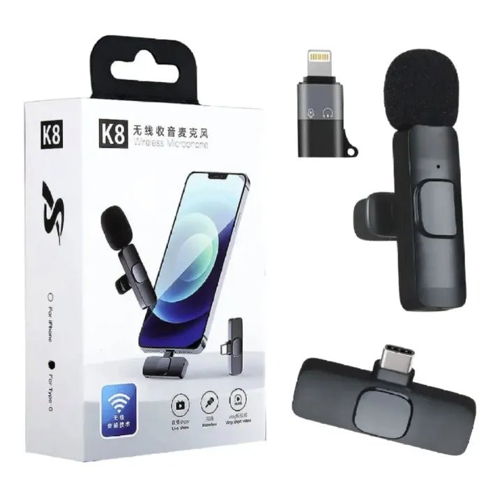 K8 3-in-1 Wireless Microphone